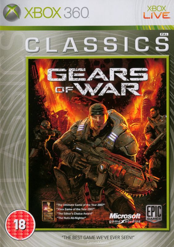 Gears of War cover or packaging material - MobyGames