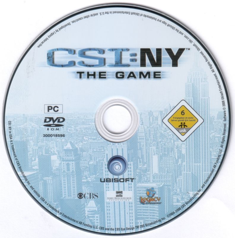 Media for CSI: NY - The Game (Windows)