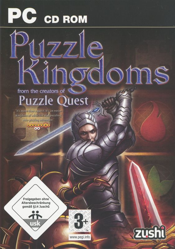 Front Cover for Puzzle Kingdoms (Windows)