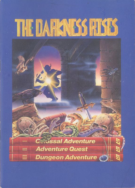 Manual for Jewels of Darkness (Atari ST): Front