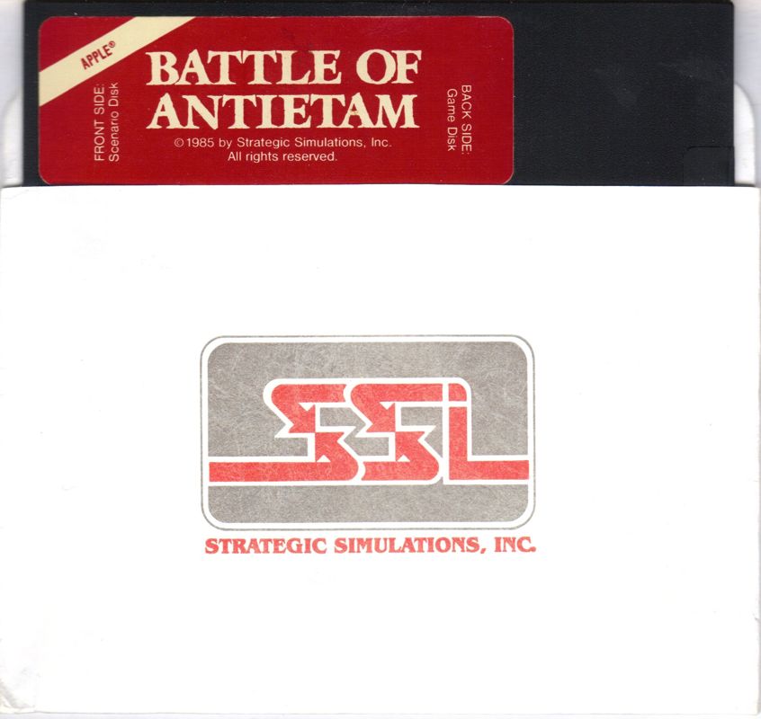 Media for Battle of Antietam (Apple II)