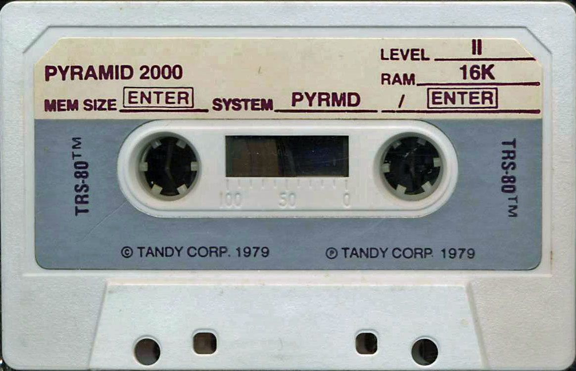 Media for Pyramid 2000 (TRS-80): Side B - Level II 16KB