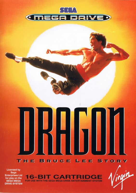 Front Cover for Dragon: The Bruce Lee Story (Genesis)