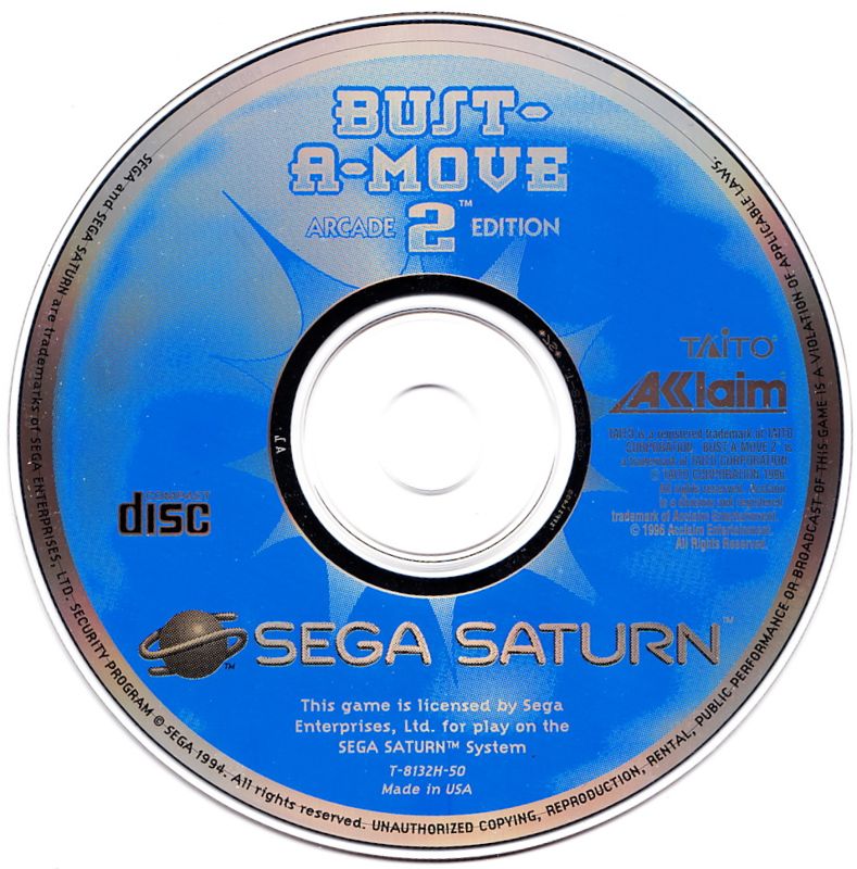 Media for Bust-A-Move Again (SEGA Saturn)