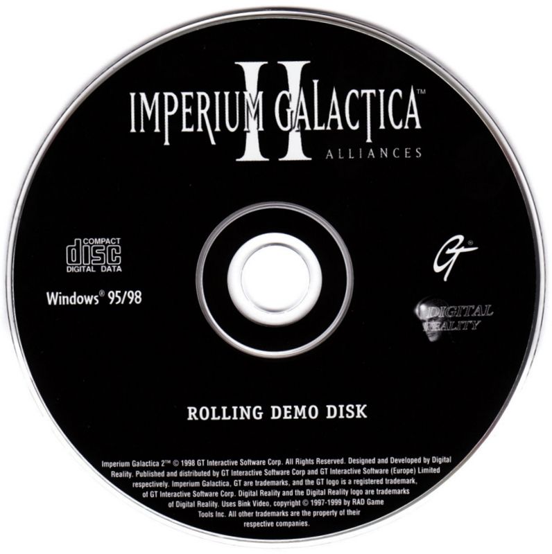 Other for Unreal Tournament (Windows): Rolling Demo Disc Imperium Galactica II