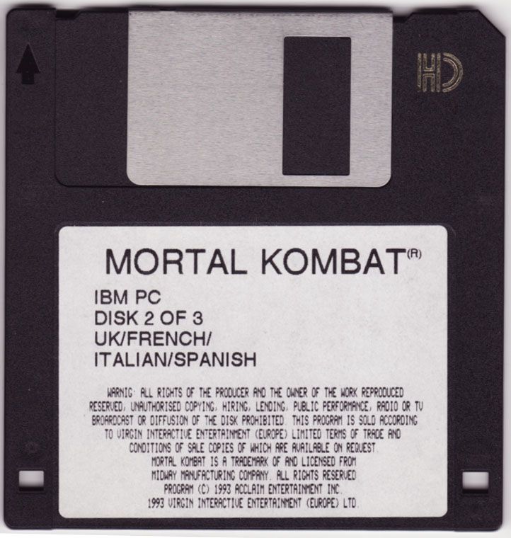 Mortal Kombat cover or packaging material - MobyGames