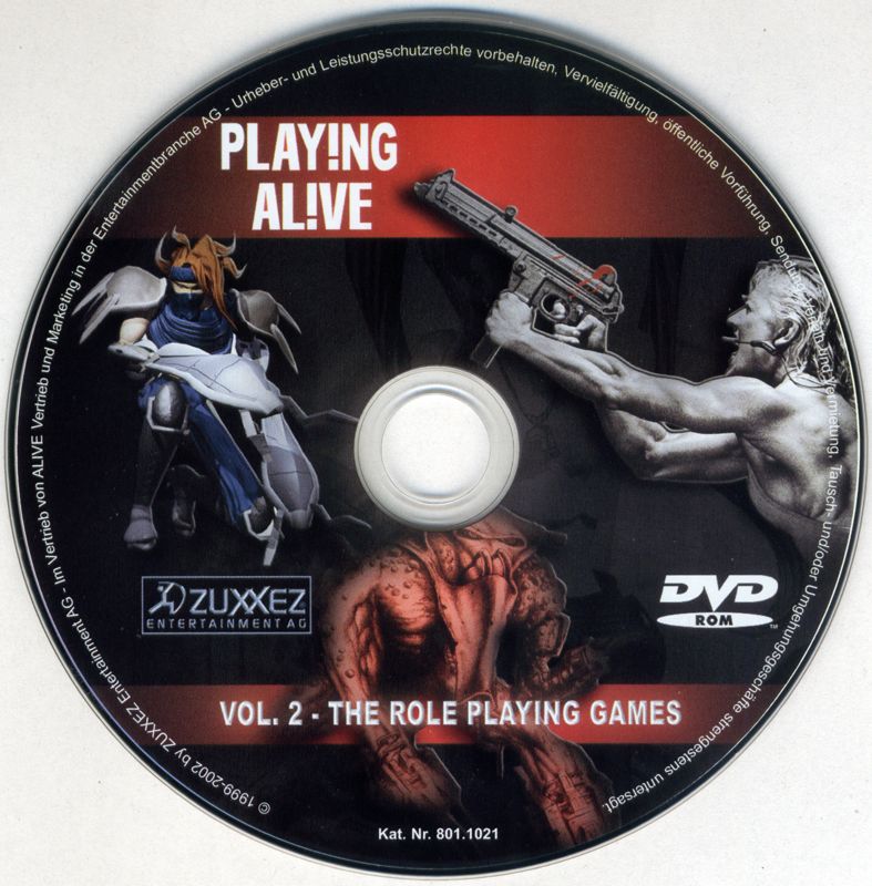 Media for PLAY!ING AL!VE Vol. 2: The Role Playing Games (Windows)