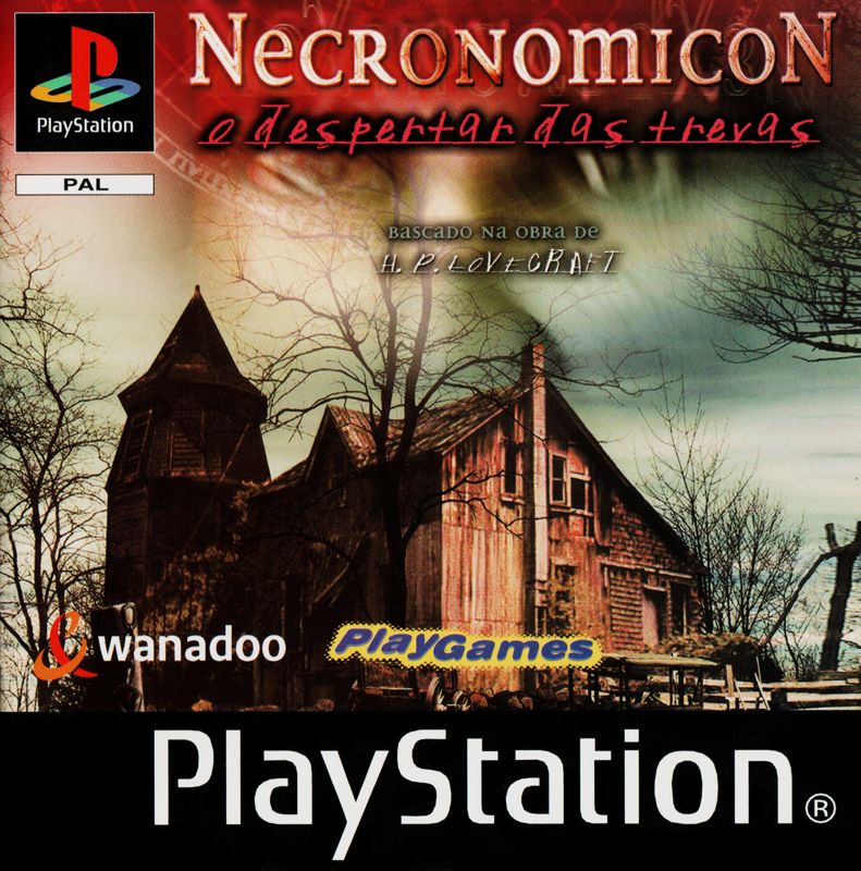 Manual for Necronomicon: The Gateway to Beyond (PlayStation): Front