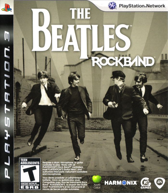 Front Cover for The Beatles: Rock Band (PlayStation 3)
