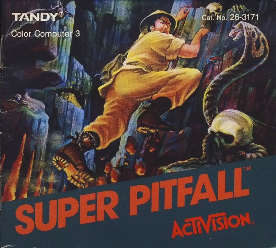 Front Cover for Super Pitfall (TRS-80 CoCo)