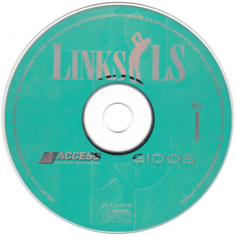 Media for Links LS: Legends in Sports - 1997 Edition (DOS): Disc 1
