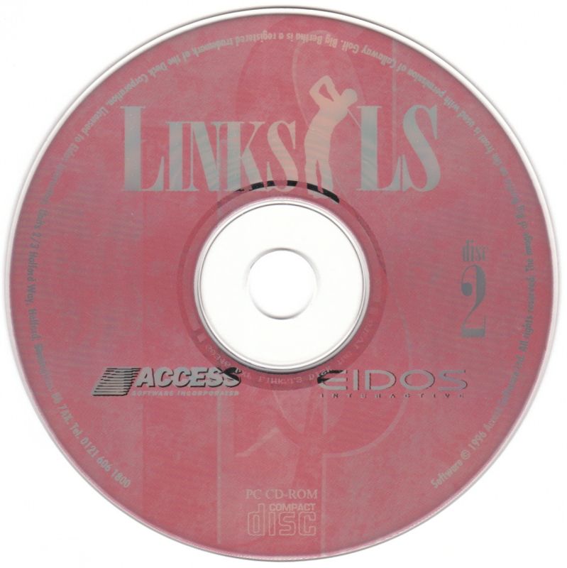 Media for Links LS: Legends in Sports - 1997 Edition (DOS): Disc 2