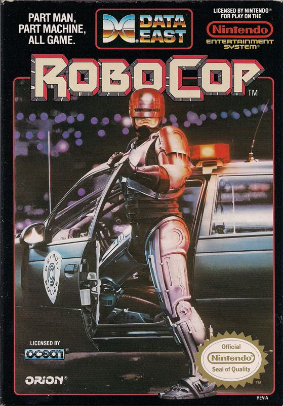 Front Cover for RoboCop (NES)