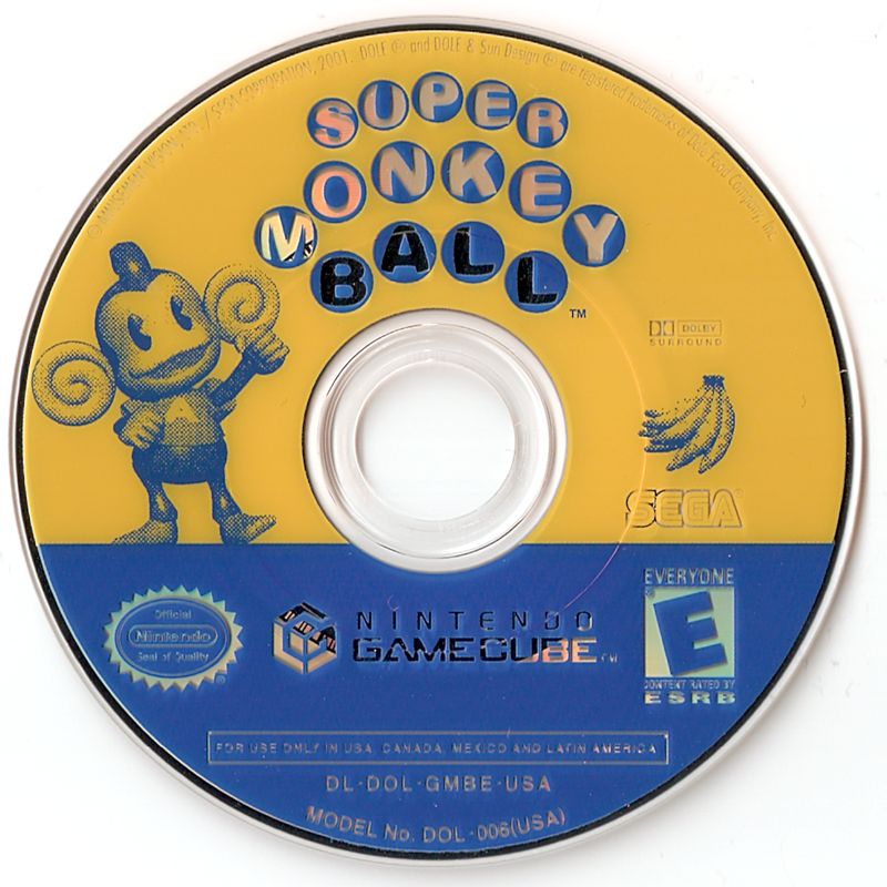 Media for Super Monkey Ball (GameCube) (Player's Choice release)