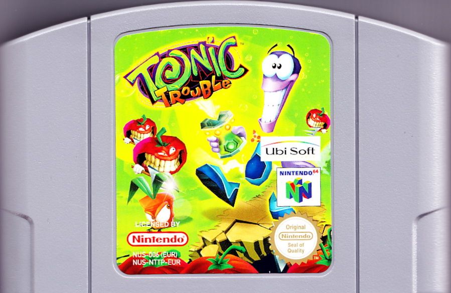 Media for Tonic Trouble (Nintendo 64)