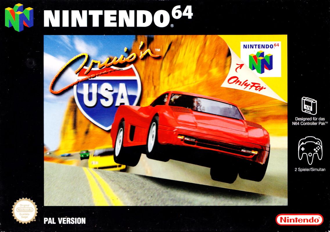 Front Cover for Cruis'n USA (Nintendo 64)