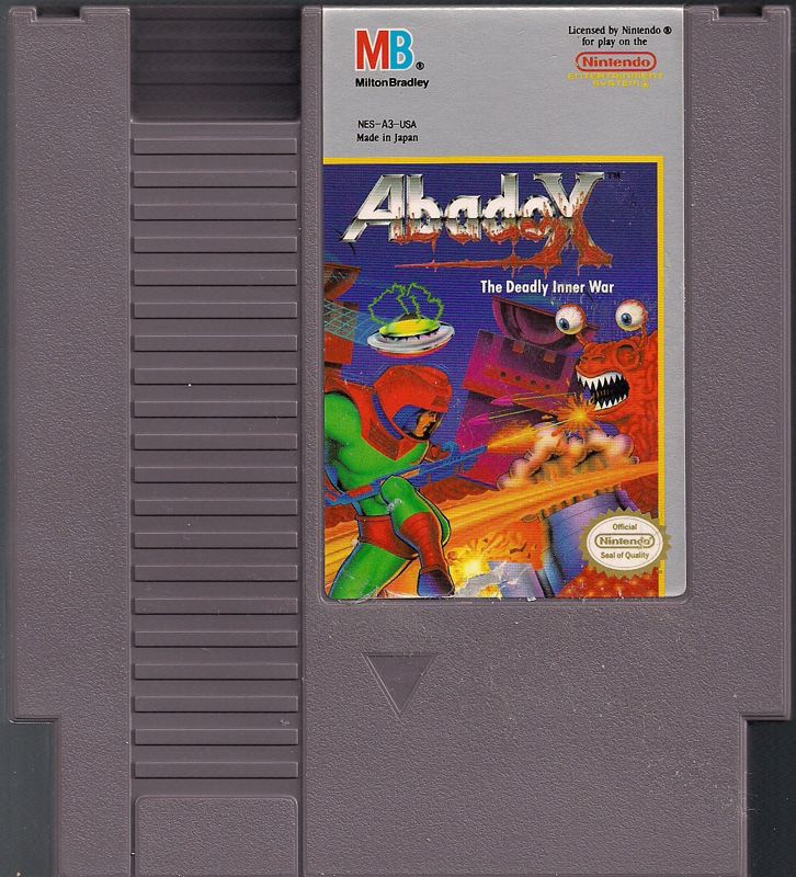 Media for Abadox: The Deadly Inner War (NES)