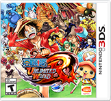 Front Cover for One Piece: Unlimited World R (Nintendo 3DS) (eShop release)