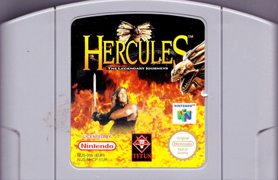 Media for Hercules: The Legendary Journeys (Nintendo 64)