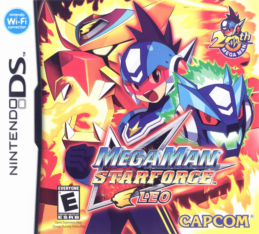 Front Cover for Mega Man Star Force: Leo (Nintendo DS)
