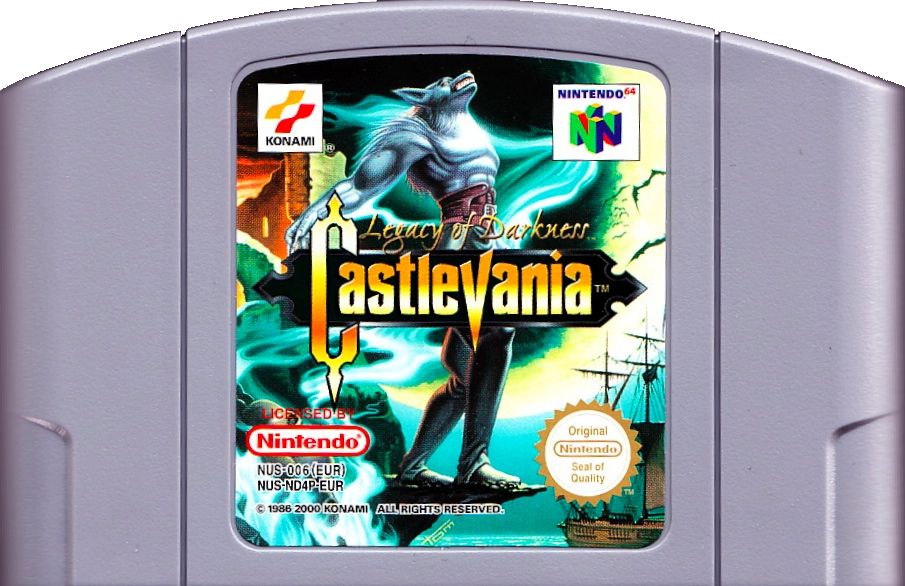 Media for Castlevania: Legacy of Darkness (Nintendo 64): Front