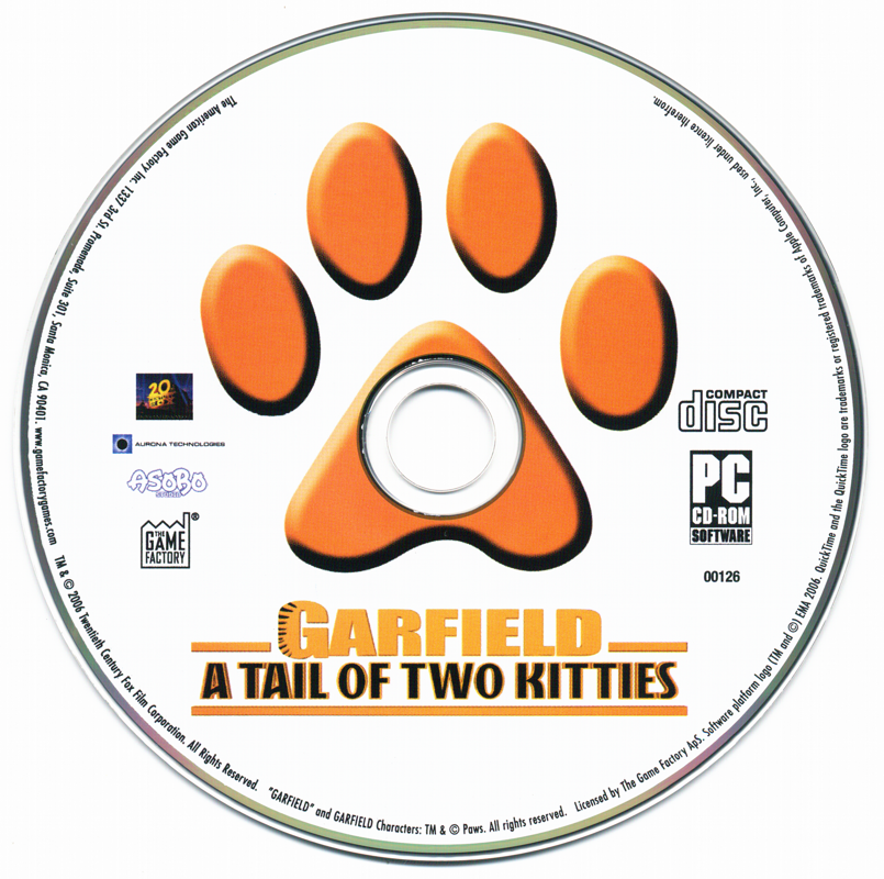 Media for Garfield: A Tail of Two Kitties (Windows)