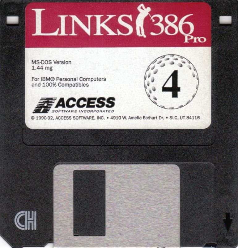 Media for Links 386 Pro (DOS): Disk 4