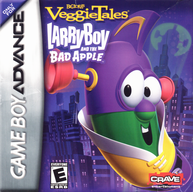 Front Cover for VeggieTales: LarryBoy and the Bad Apple (Game Boy Advance)