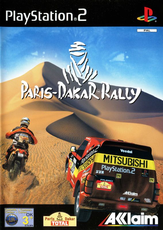 Paris-Dakar Rally cover or packaging material - MobyGames