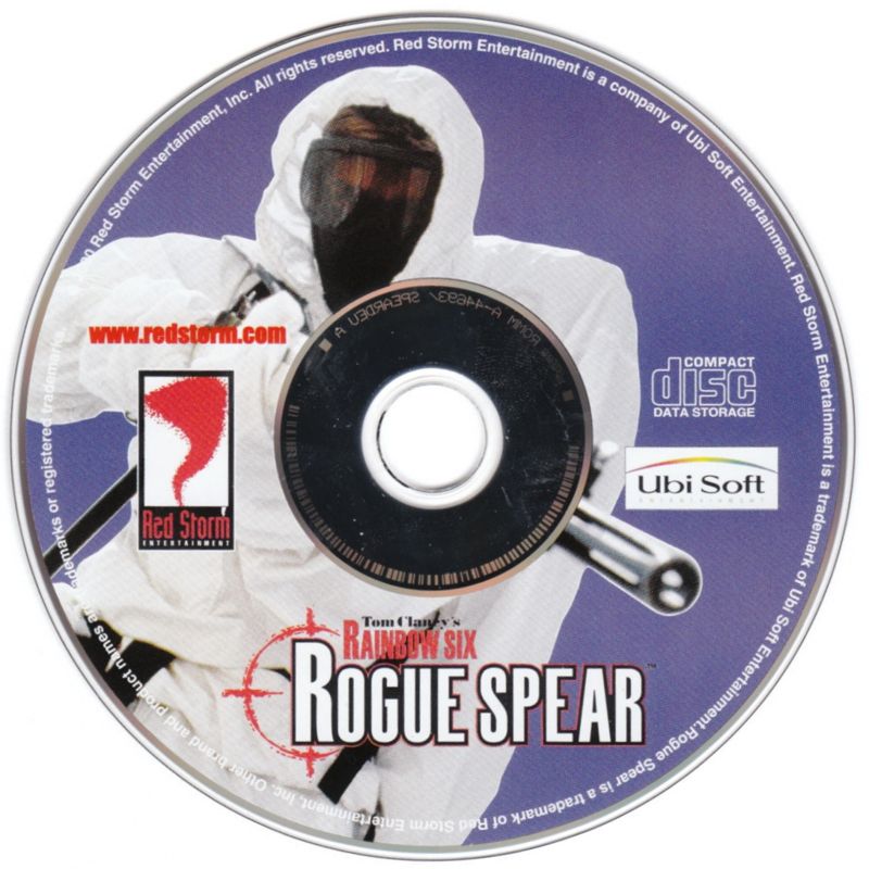 Media for Tom Clancy's Rainbow Six: Rogue Spear (Windows) (Jewel case re-release)