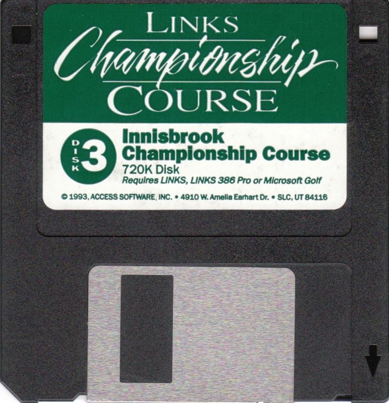 Media for Links: Championship Course: Innisbrook - Copperhead (DOS): Disk 3/3