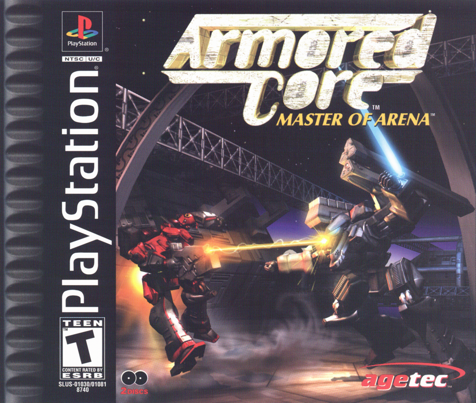 Armored Core Master of Arena - Sony Playstation 1 PS1 PSX - Editorial use  only Stock Photo - Alamy