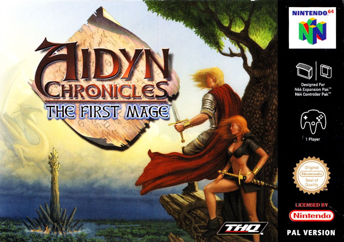 Front Cover for Aidyn Chronicles: The First Mage (Nintendo 64)