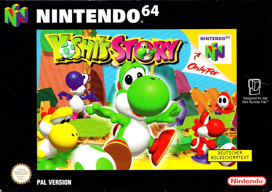 Front Cover for Yoshi's Story (Nintendo 64)