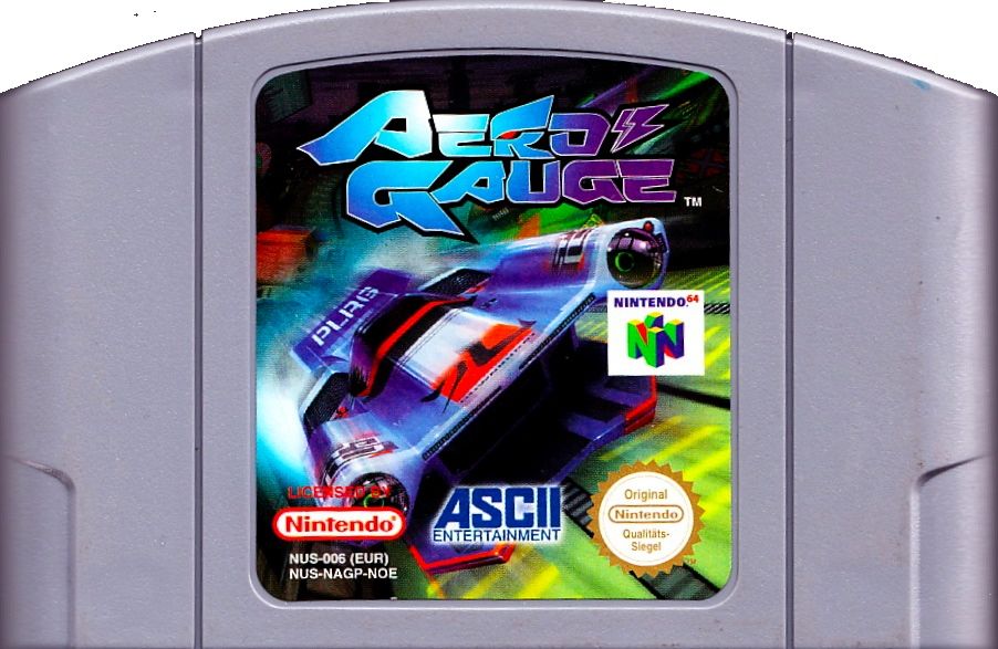 Media for AeroGauge (Nintendo 64)