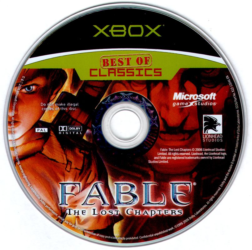 Media for Fable: The Lost Chapters (Xbox) (Best of Classics release)
