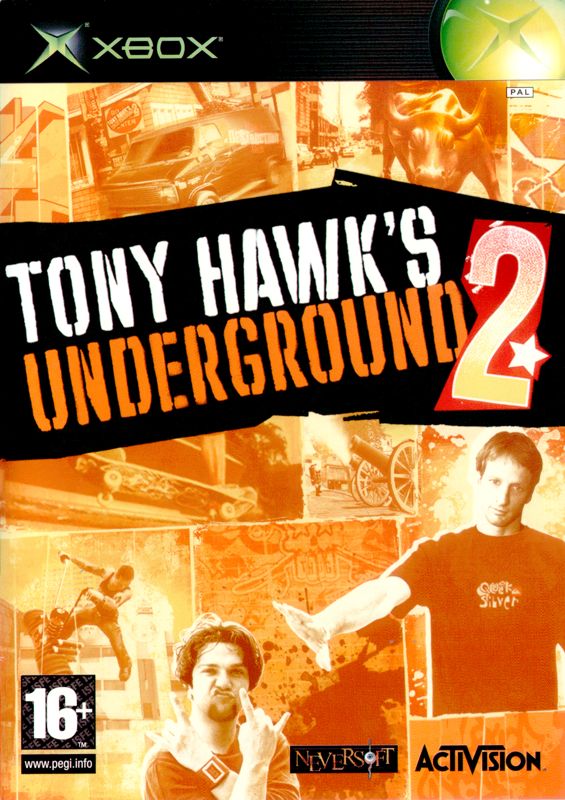 Tony Hawk's Underground 2 box covers - MobyGames