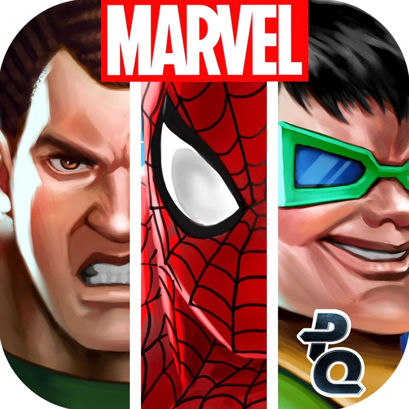 Front Cover for Marvel Puzzle Quest (iPad and iPhone): R130 (Spider-Man Homecoming)