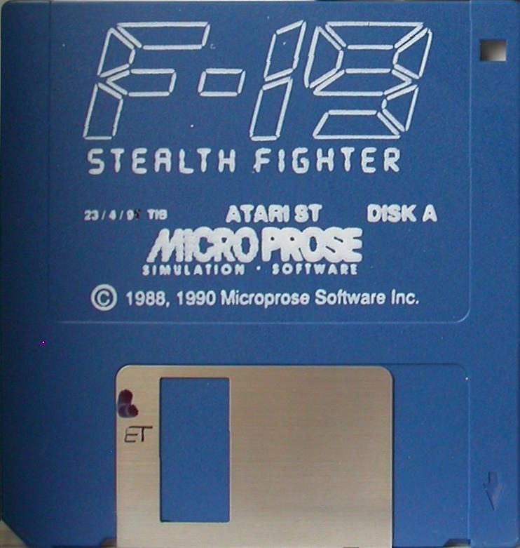 Media for F-19 Stealth Fighter (Atari ST)