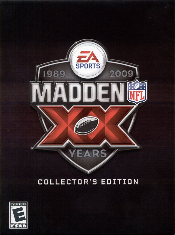 Other for Madden NFL: XX Years (Collector's Edition) (PlayStation 3): Keep Case - Front