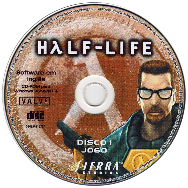 Media for Half-Life: Game of the Year Edition (Windows) (BestSeller Series release): Disc 1/2