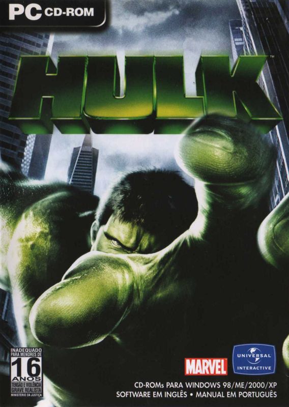 Hulk cover or packaging material - MobyGames