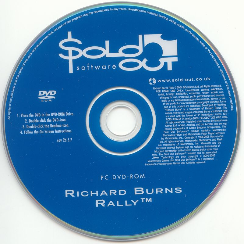 Media for Richard Burns Rally (Windows) (Sold Out Software release)