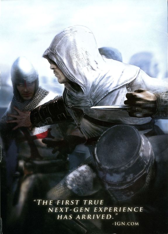 Inside Cover for Assassin's Creed (Director's Cut Edition) (Windows): Right Flap