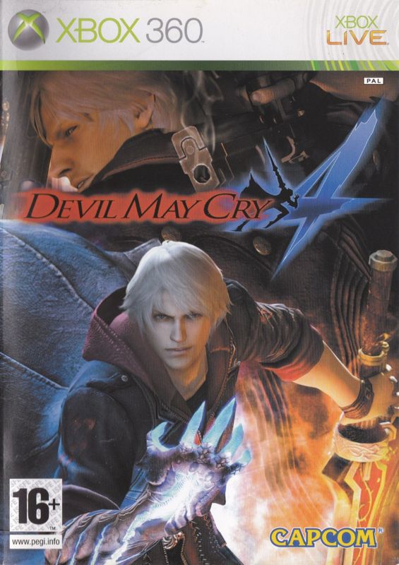 Front Cover for Devil May Cry 4 (Xbox 360)