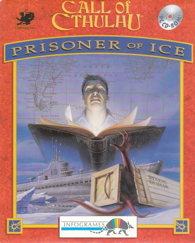 Front Cover for Prisoner of Ice (DOS)