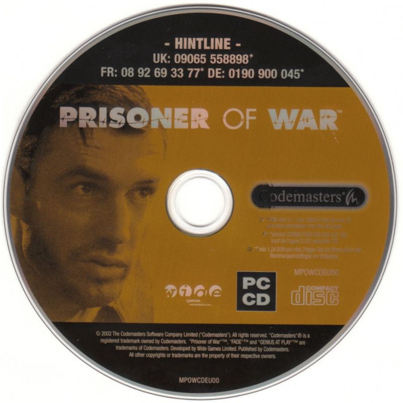 Media for Prisoner of War: World War II (Windows)