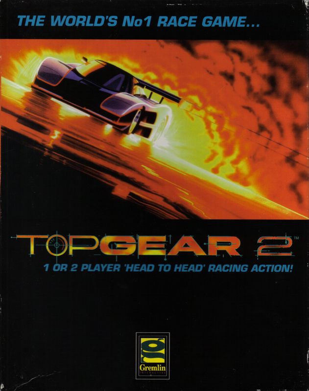 Front Cover for Top Gear 2 (Amiga) (Amiga 500/600 (OCS/ECS) version)