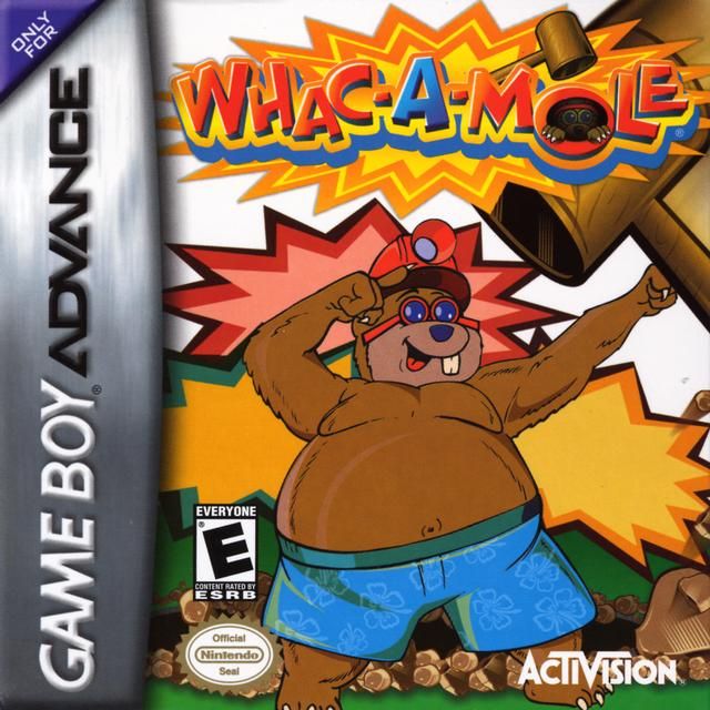 Front Cover for Whac-A-Mole (Game Boy Advance)