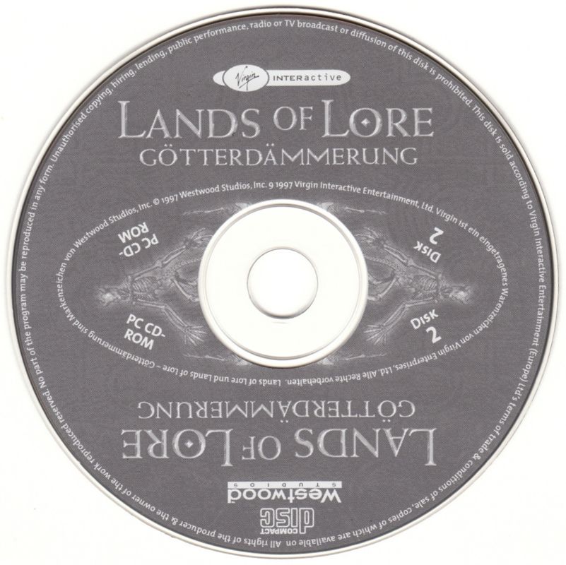 Media for Play the Games Vol. 1 (DOS and Windows): Lands of Lore: Götterdämmerung - Disc 2